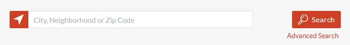The simple2 option of the Quick Search Widget