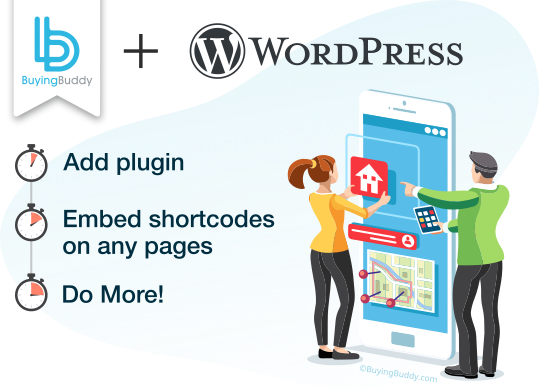 Real Estate Agents adding the plugin in 3 steps.