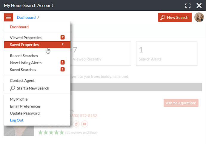 Real estate portal for buyers and sellers